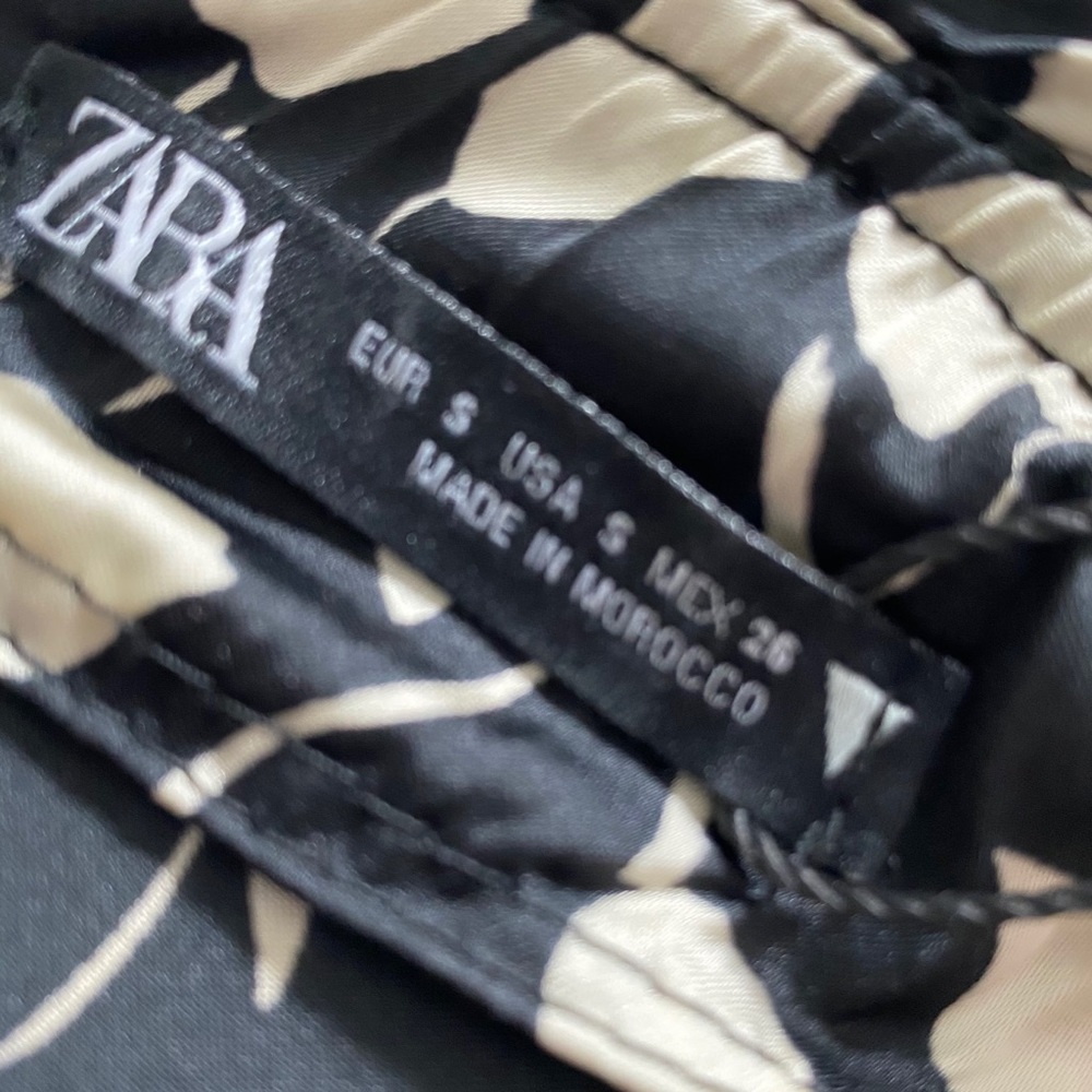 ZARA silky neck wrap top - Picture 5 of 7